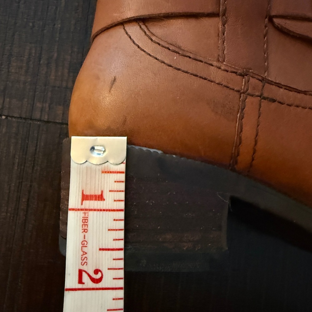 Lauren Ralph Lauren Riding Boots Womens 6.5B Brown Leather Charleen Equestrian - Picture 12 of 15